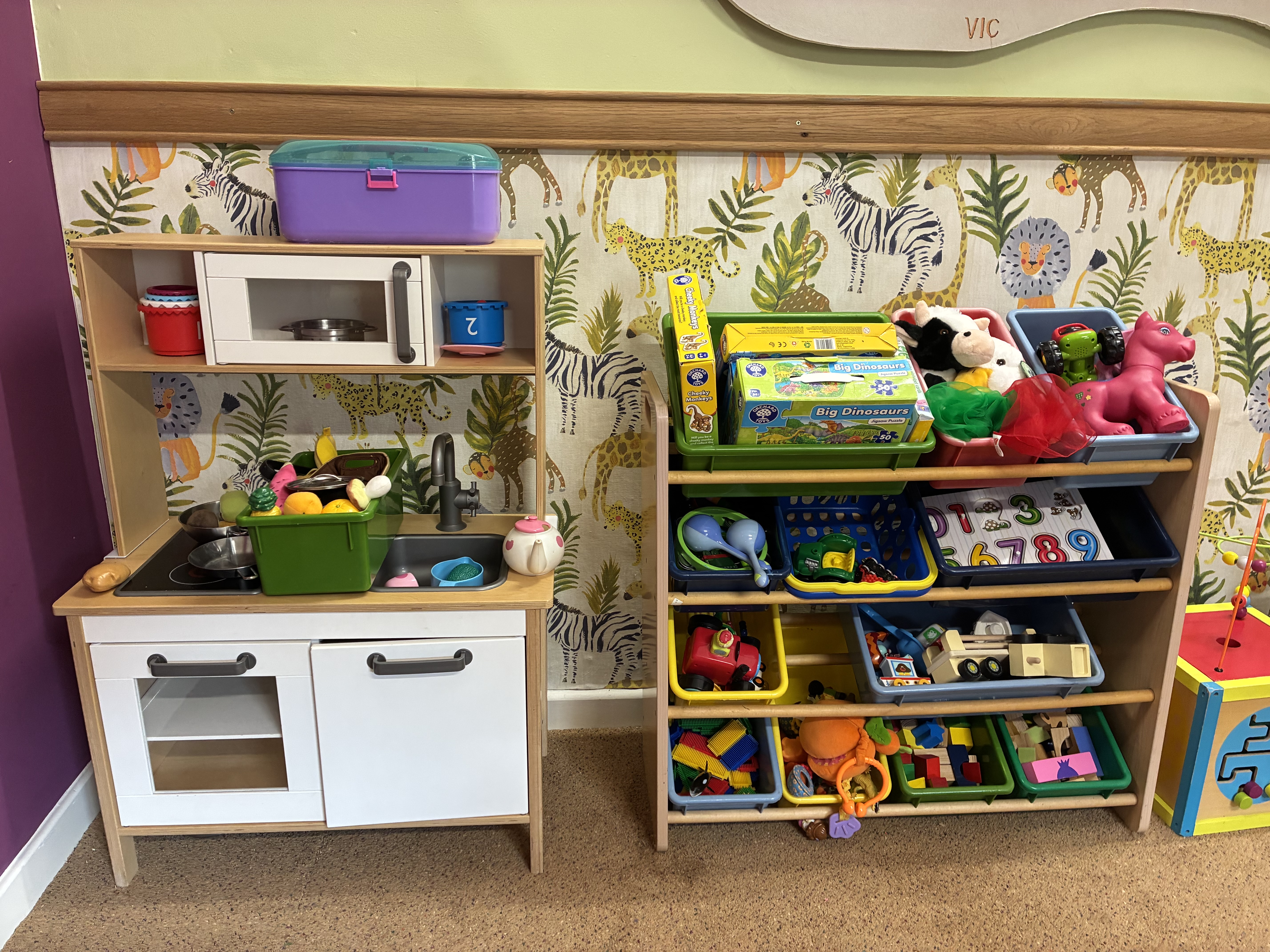 Children's area for Sundays