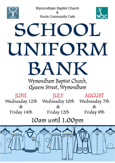 School Uniform Swap Event Post