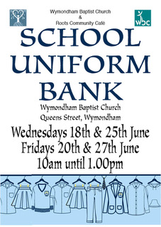 School Uniform Swap Event Post